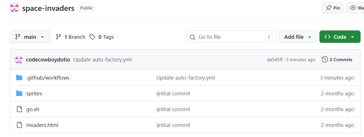 repo files